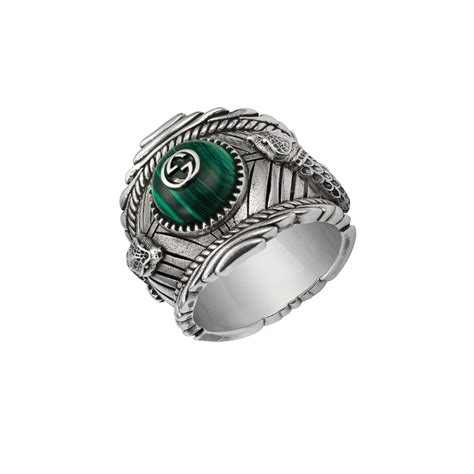 anello gucci con pietra|anello donna gucci.